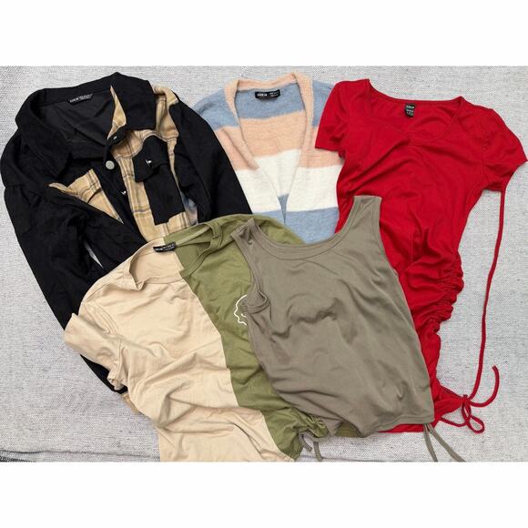 Shein Tops - SHEIN Women’s Clothing Bundle Lot of 5 Pieces Size Medium